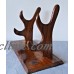 Solid Real Wood Gurkha Khukuri Khukri Display Stand Two Tier Fair Trade NEPAL   202190891817